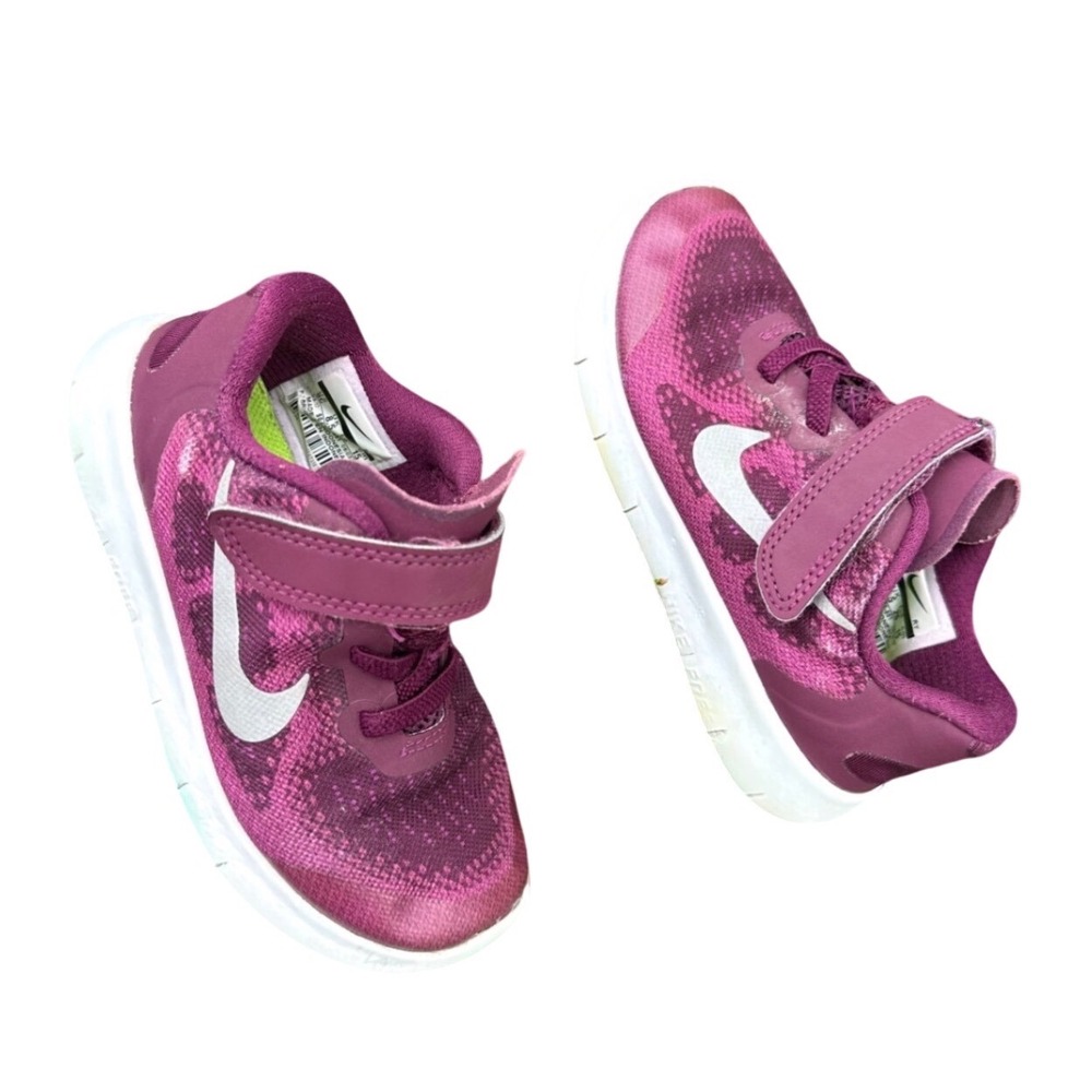 Nike Free‎ RN 2017 Toddler Sneakers Size 9 Burgundy